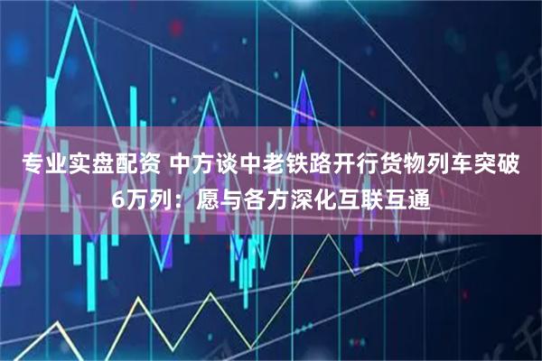 专业实盘配资 中方谈中老铁路开行货物列车突破6万列：愿与各方深化互联互通